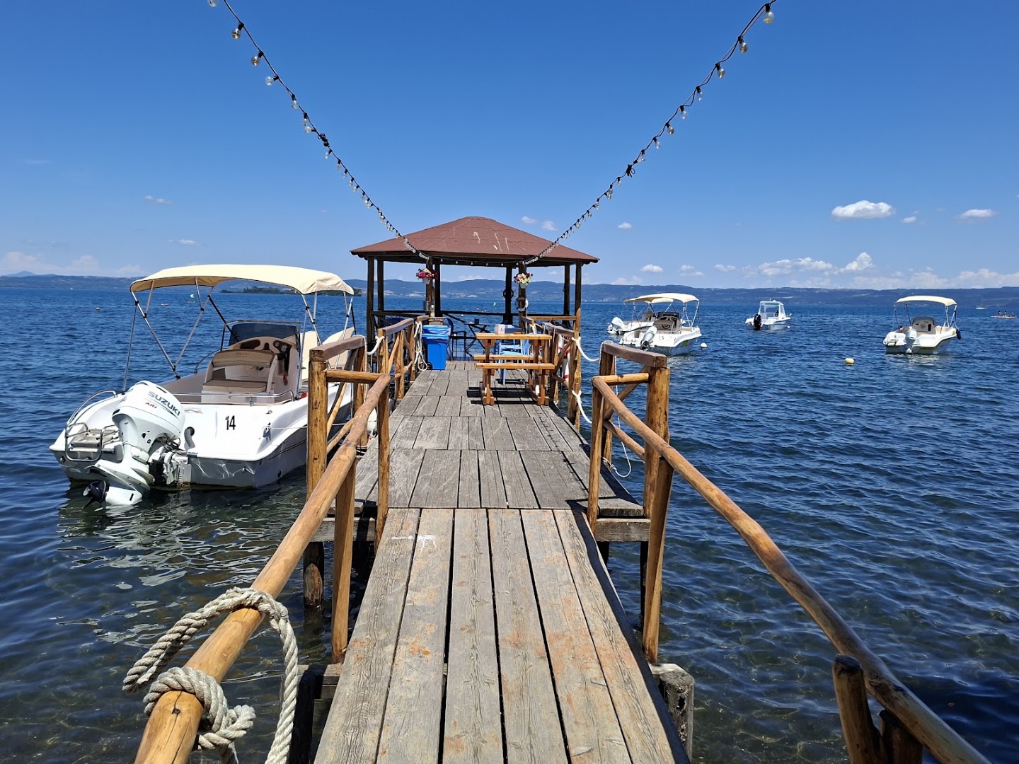 Bolsena Rent Boats La Bussola noleggio barche spiaggia attrezzata