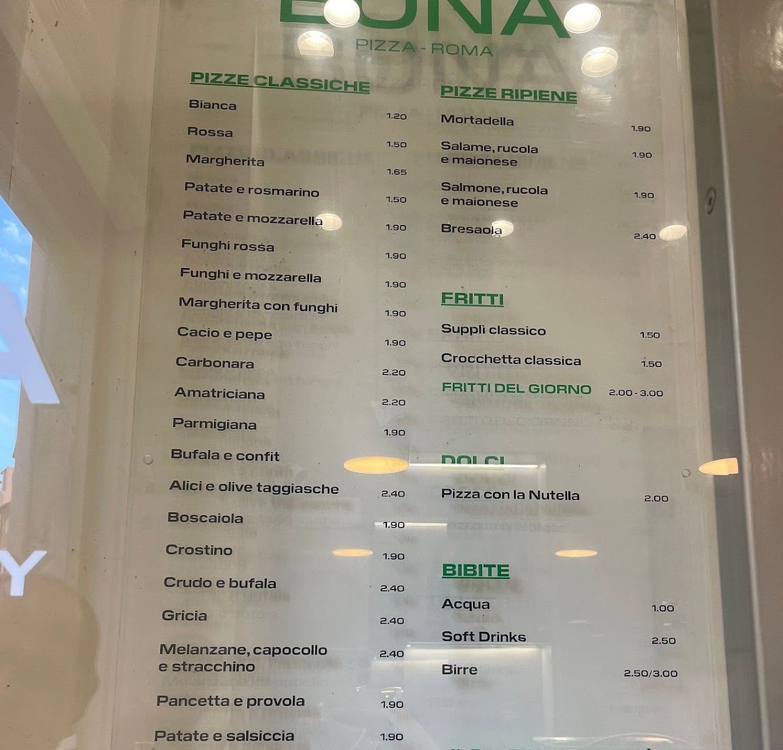 Bona | Pizza Roma [ Salaria ]