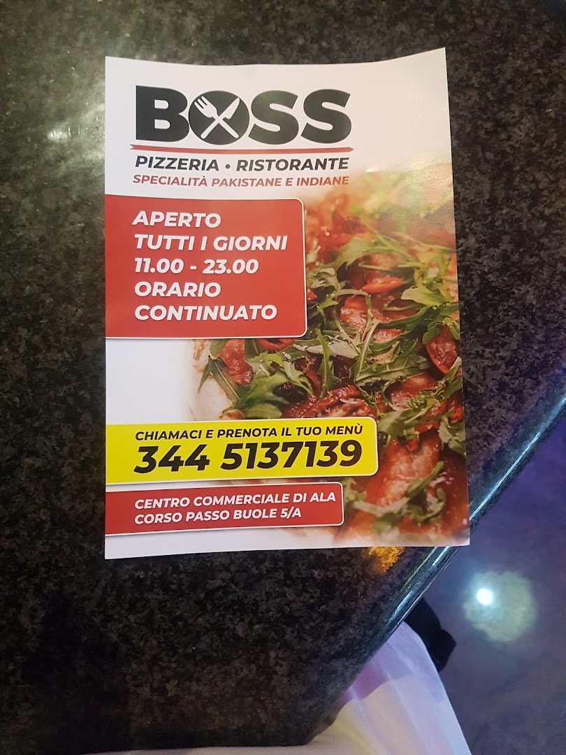 Boss pizzeria ristorante Halal food
