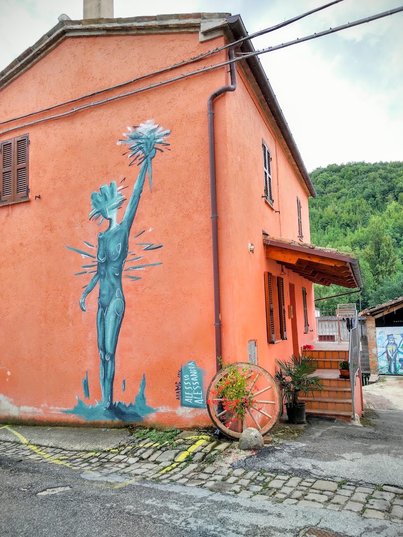 Braccano Paese Dei Murales, Matelica