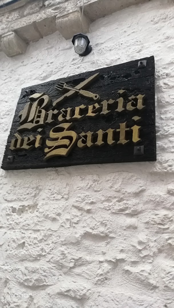 Braceria dei santi