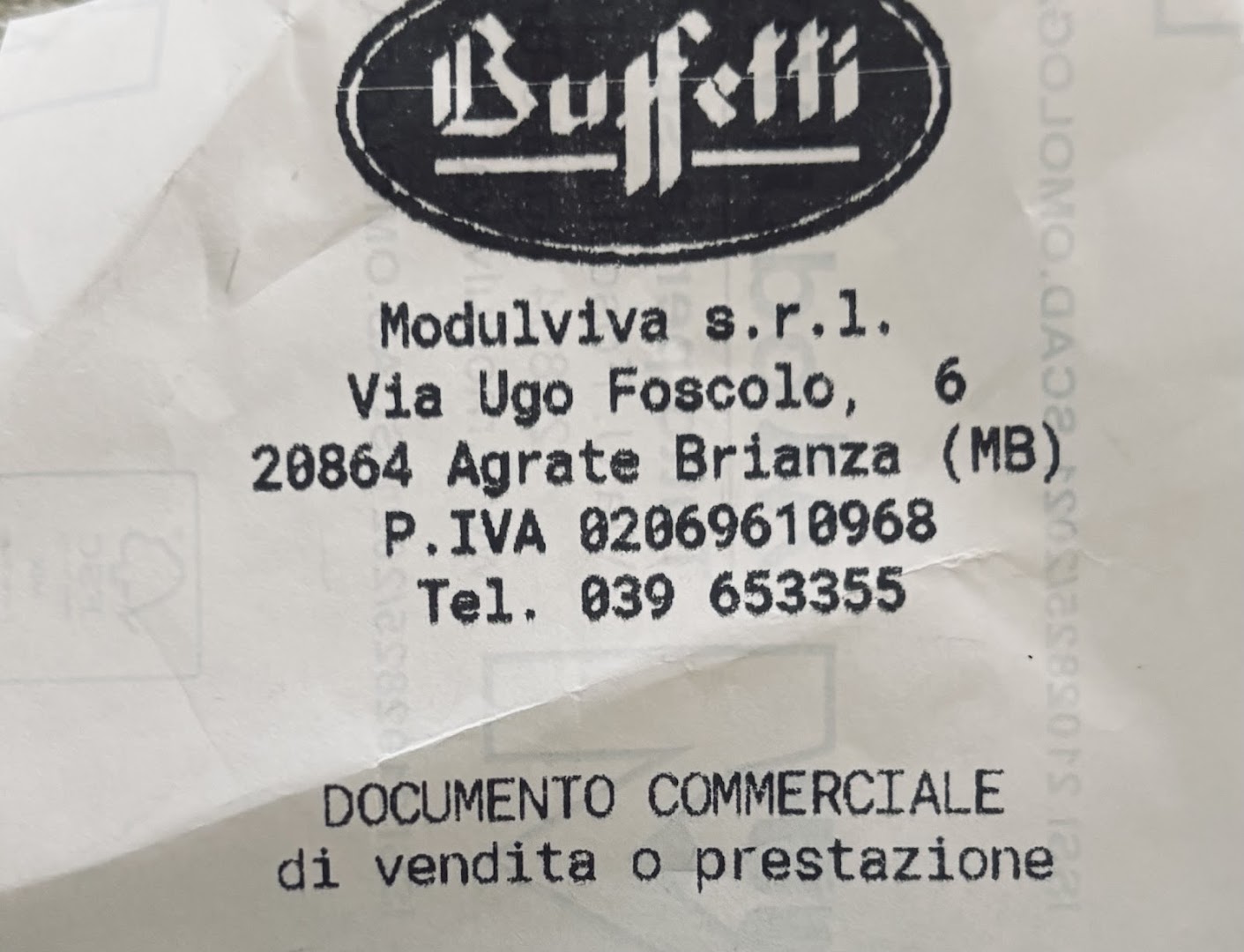 Buffetti Modulviva
