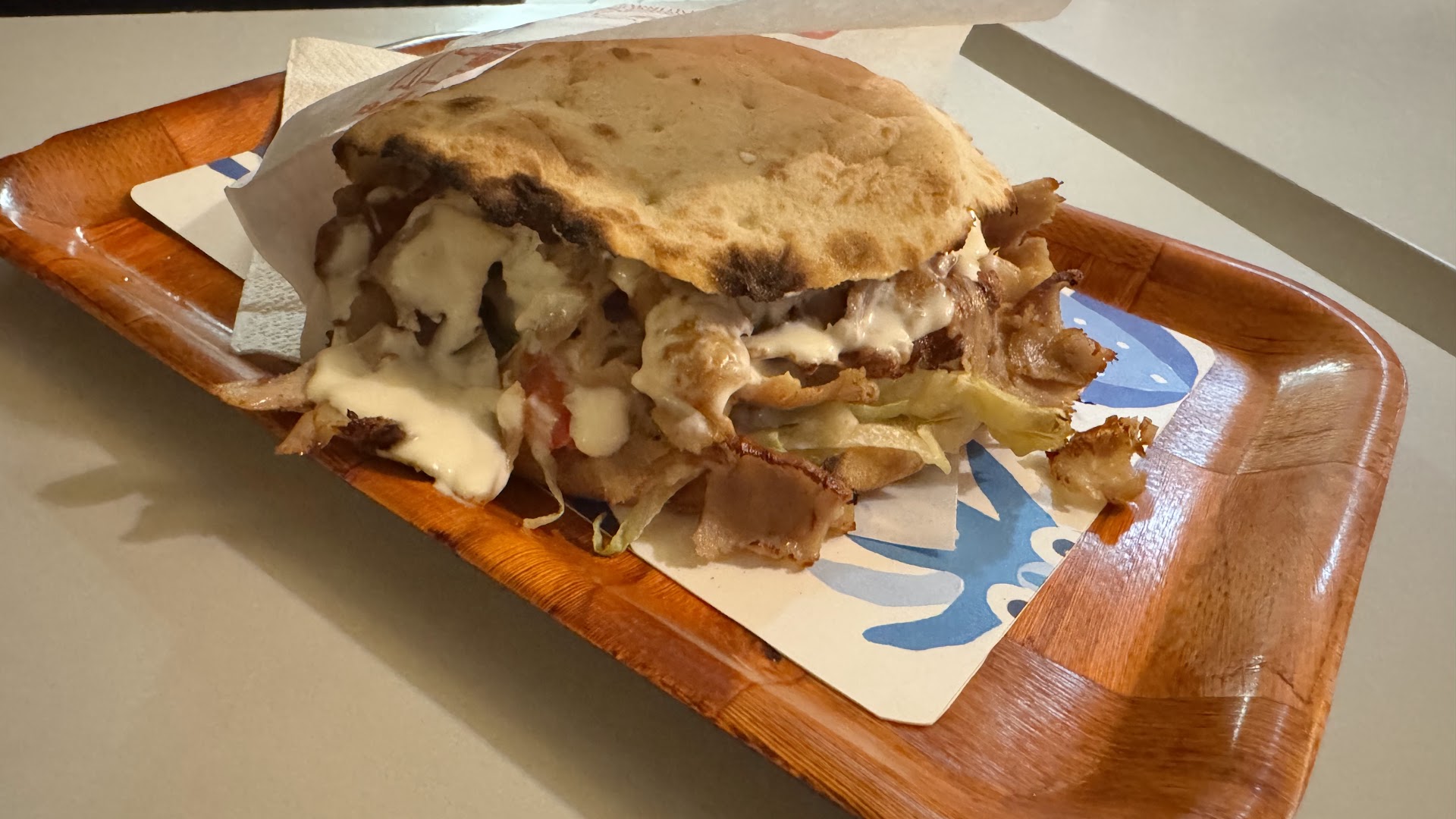 Burger kebab