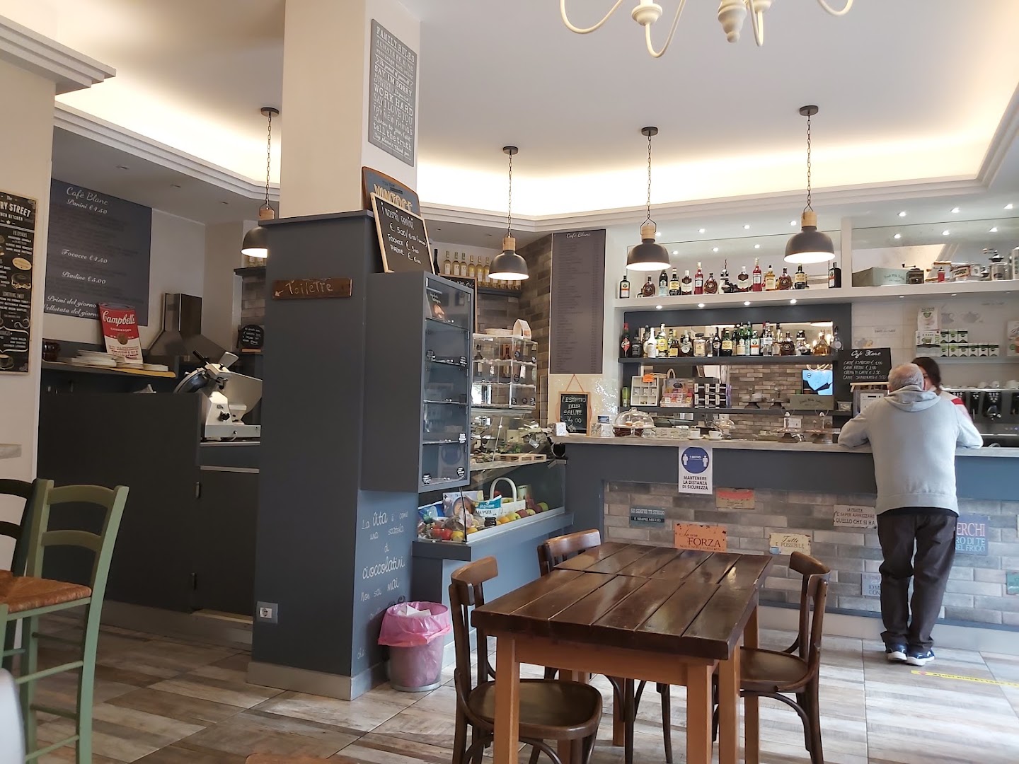 Cafe' blanc