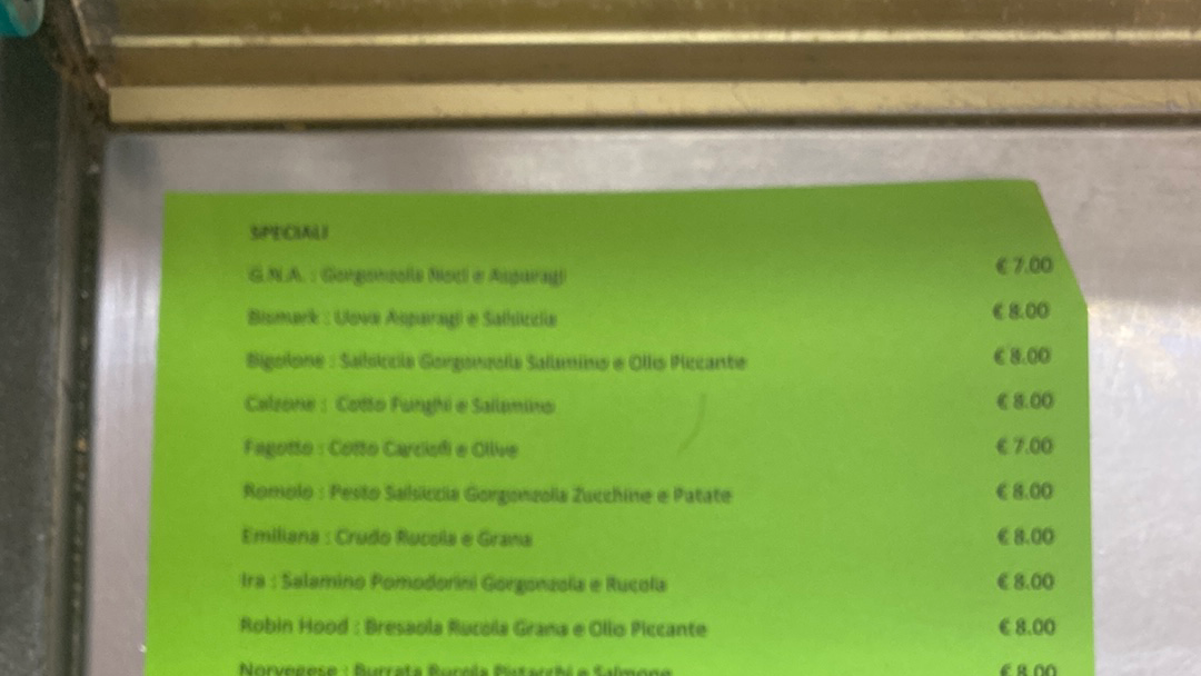 Caffe' della Villa - Bar e Pizzeria