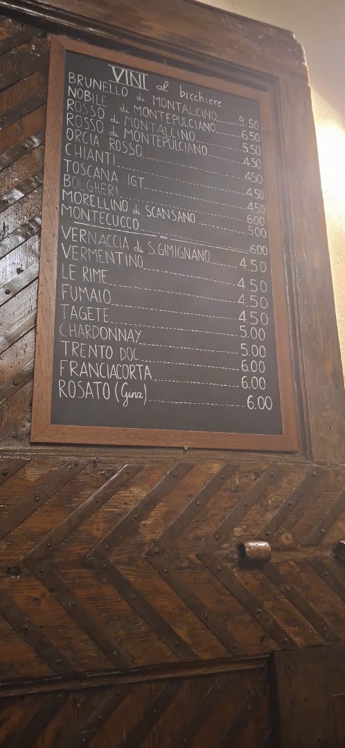 Caffe Italiano - Angolo del VIno a San Quirico d'Orcia