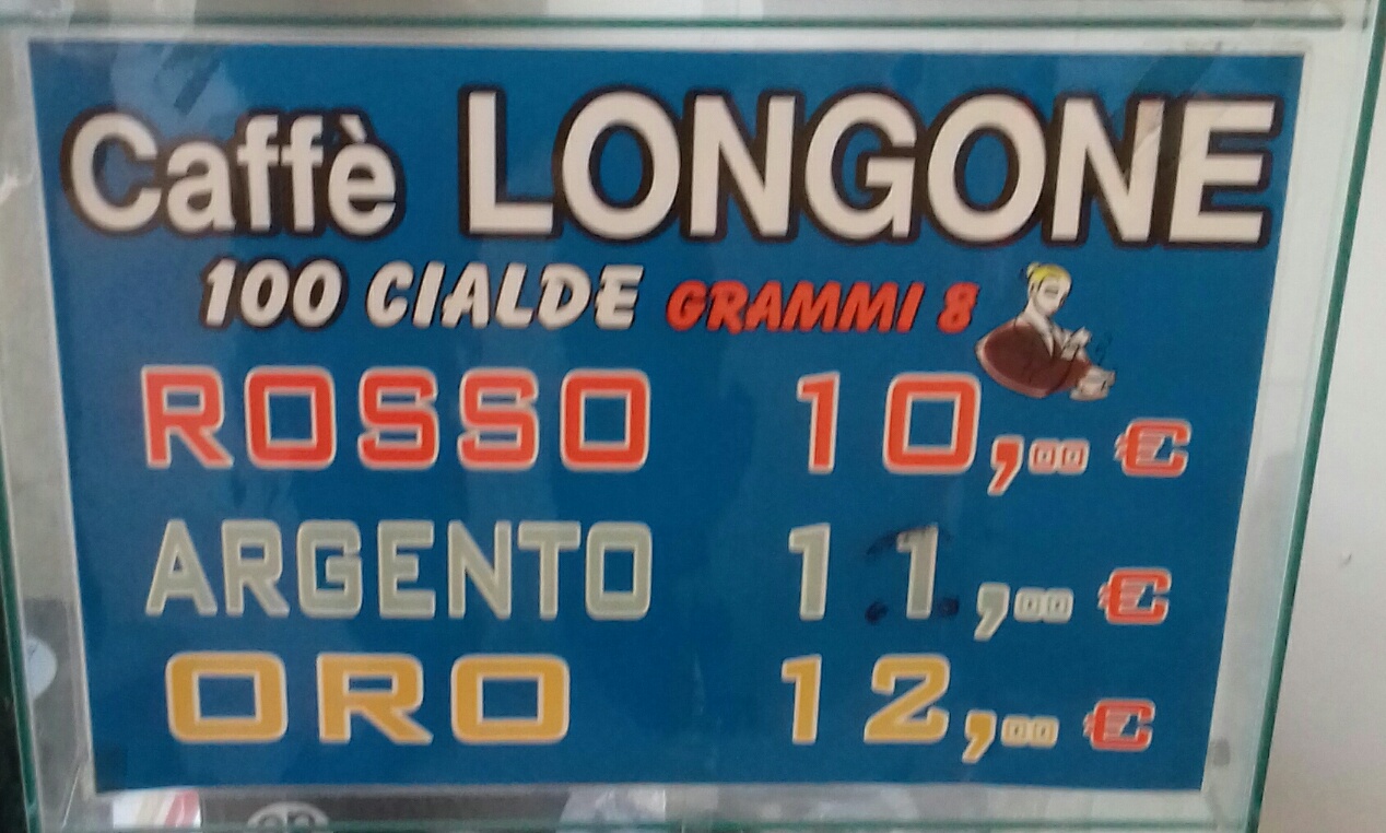 Caffè longone, Palermo