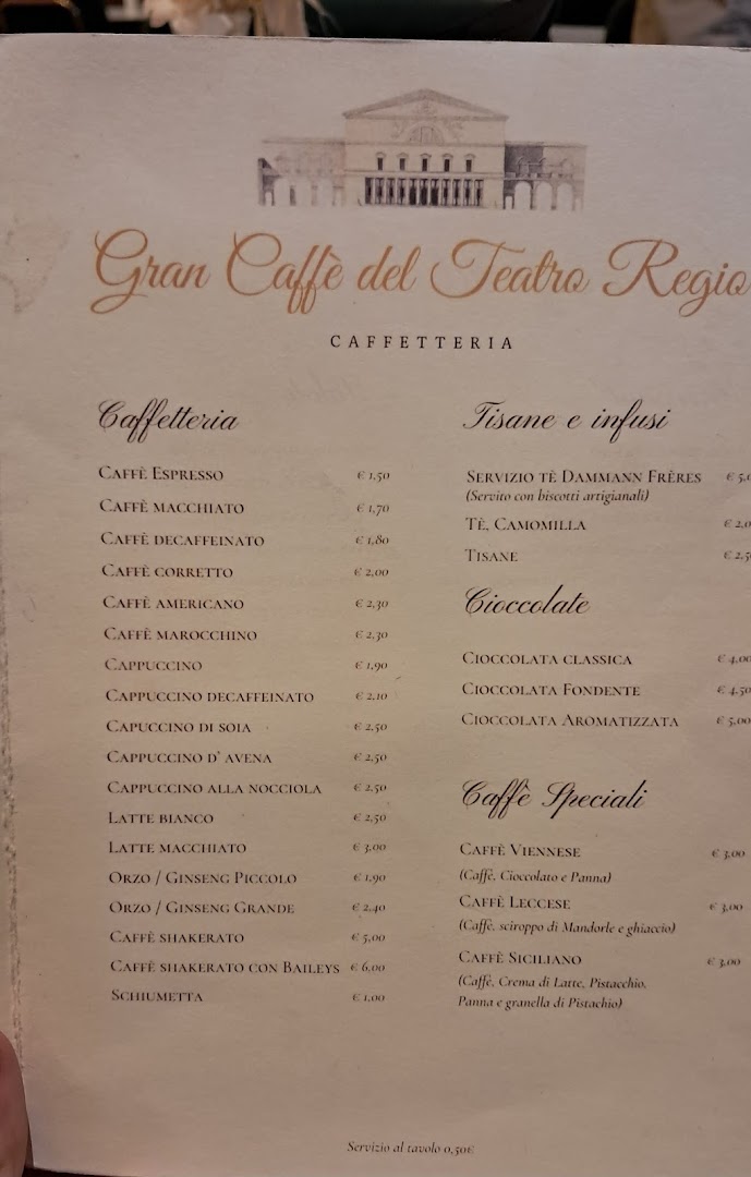 Caffè Teatro Regio Parma