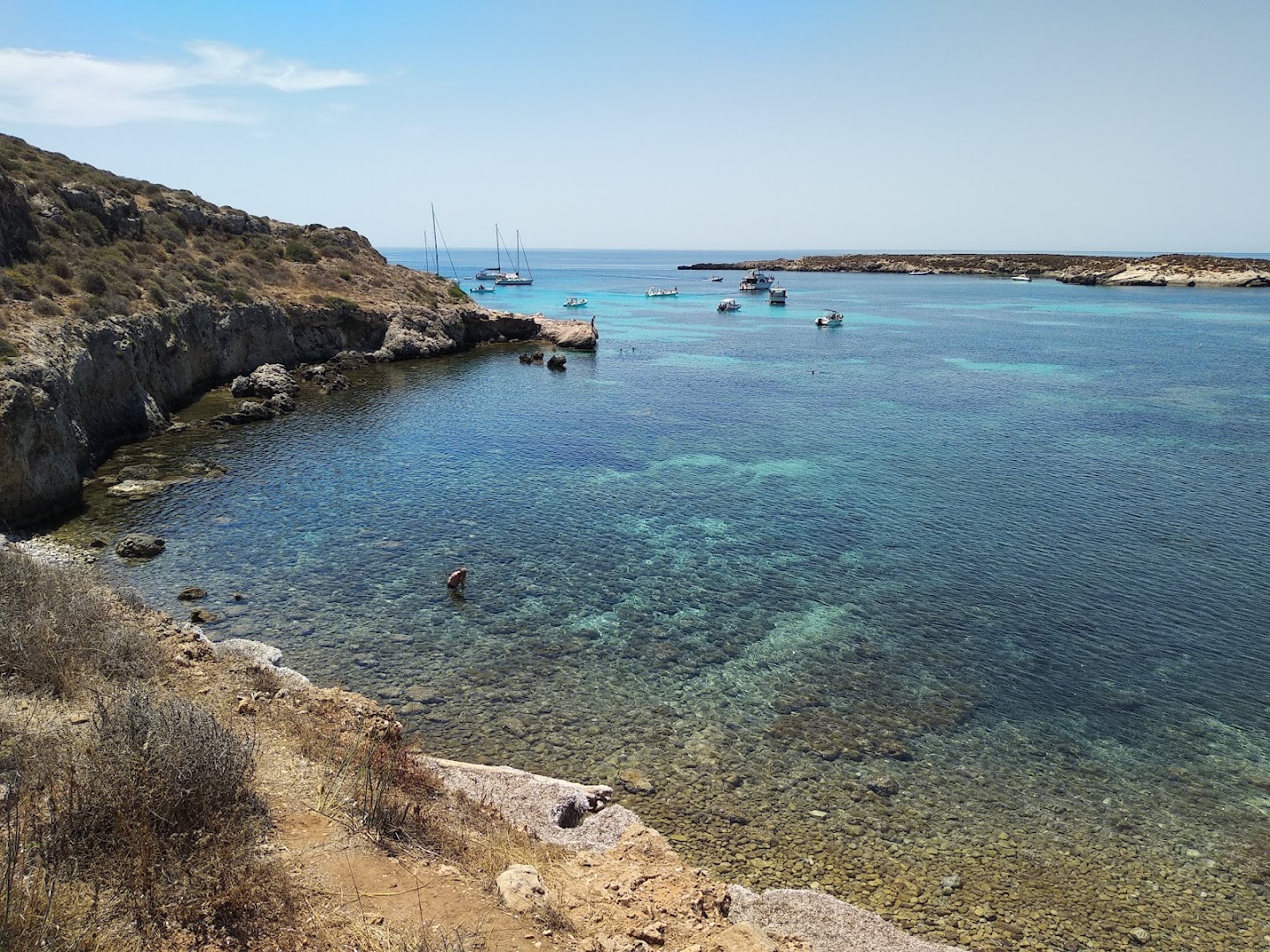 Cala del Prèveto, Favignana
