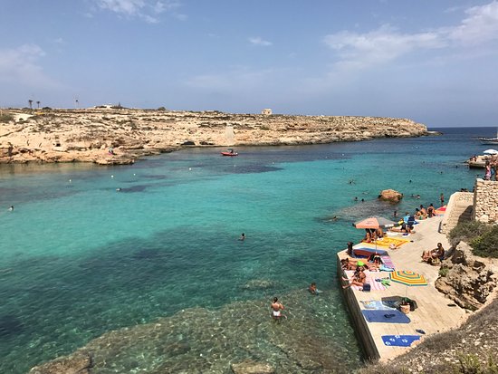 Cala Pisana Baia di Levante, Lampedusa E Linosa