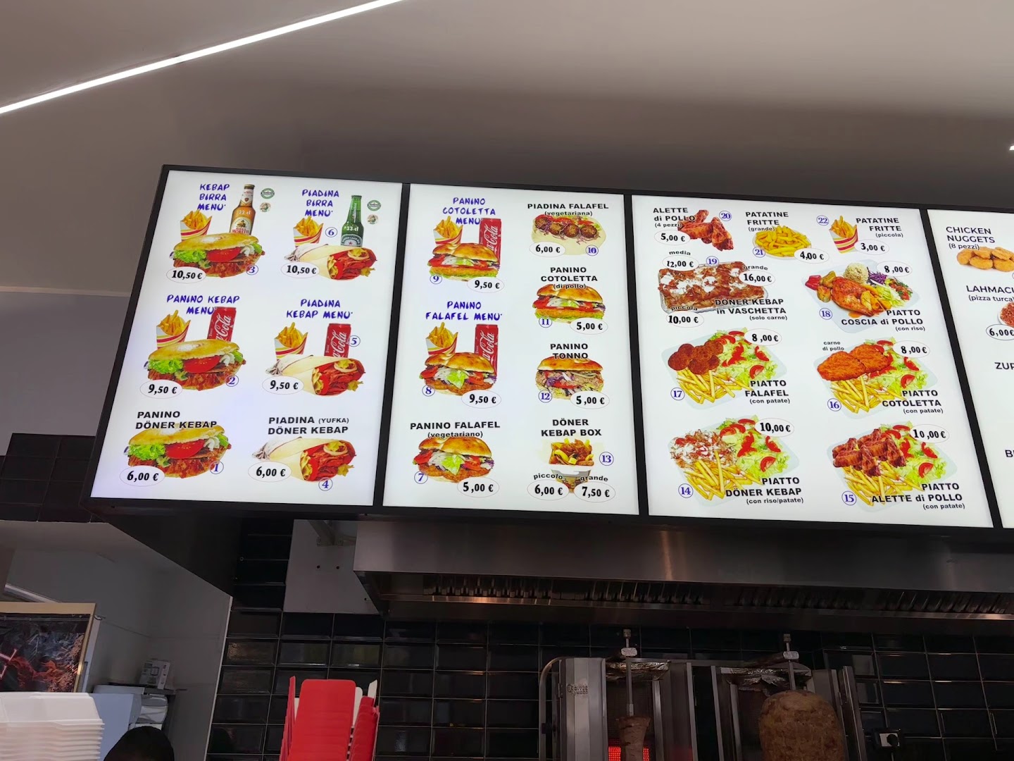 Camerlata kebab pizza