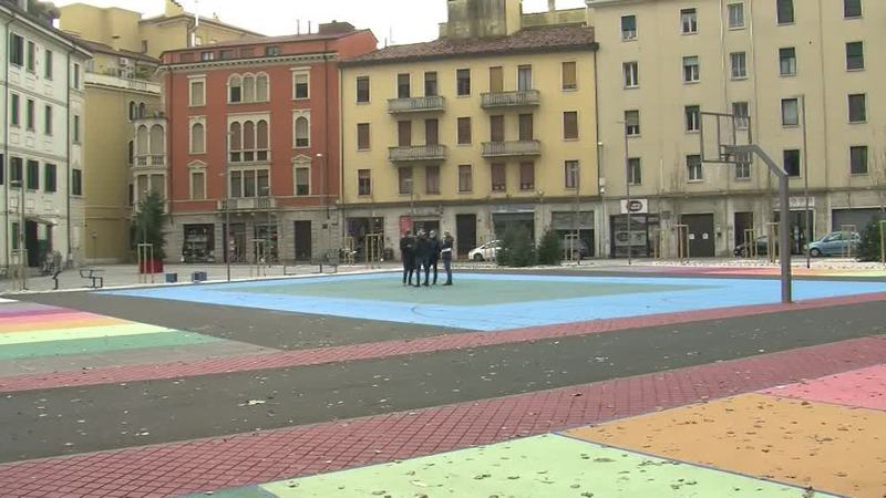 Campo da basket di piazza De Gasperi, Padova