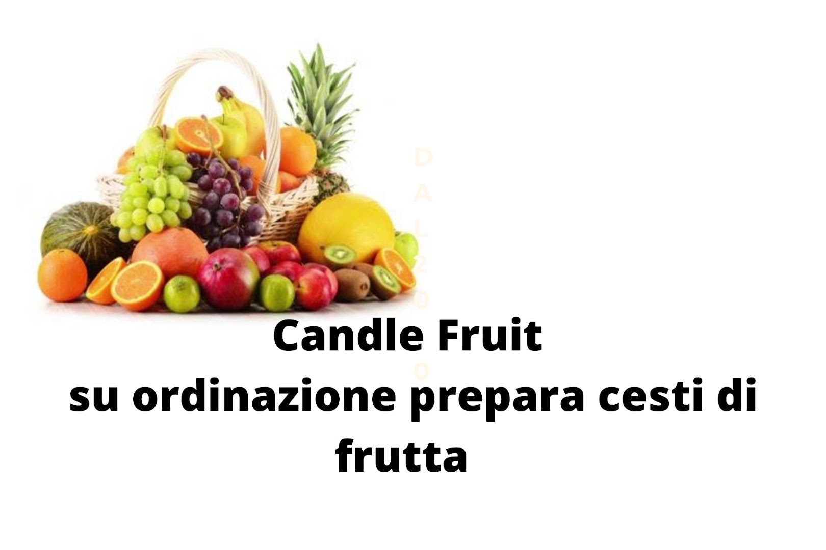 Candle Fruit