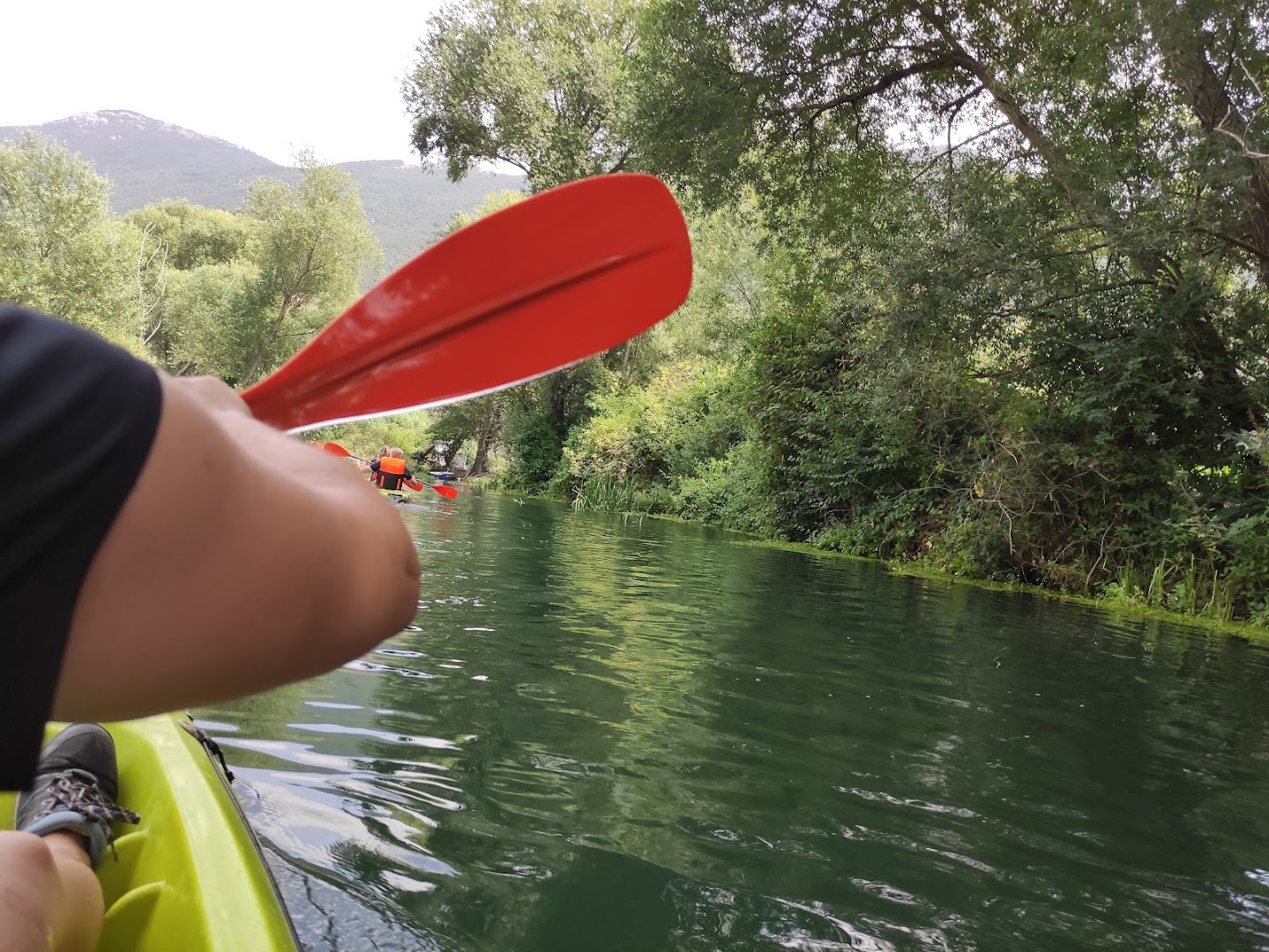 Canoa sul Tirino