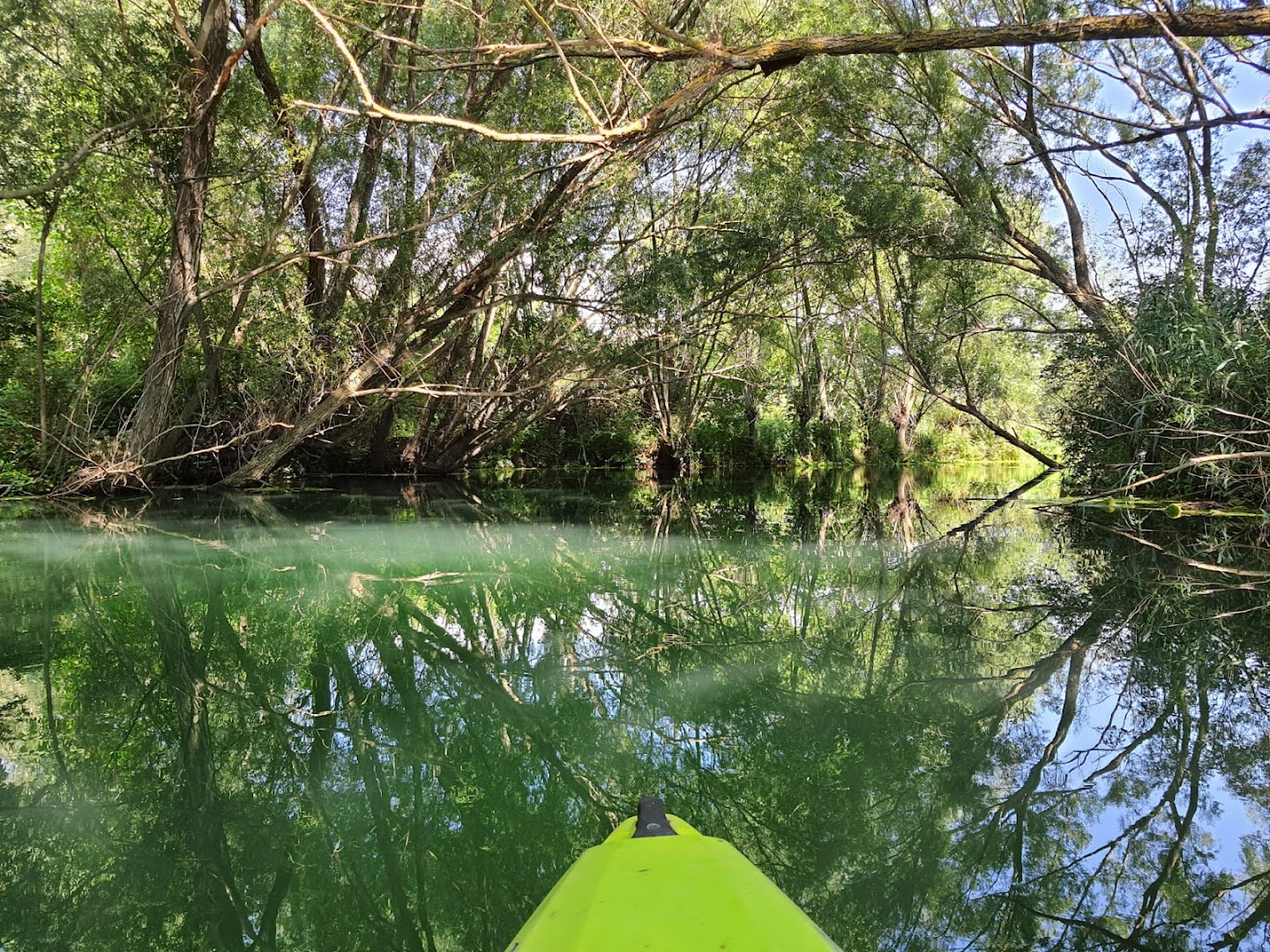 Canoa sul Tirino