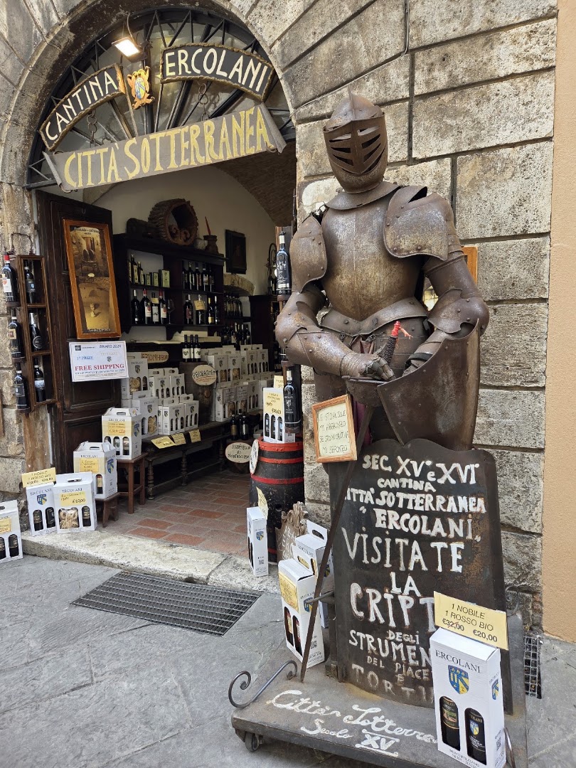 Cantina Ercolani - Città Sotterranea & museo, Montepulciano