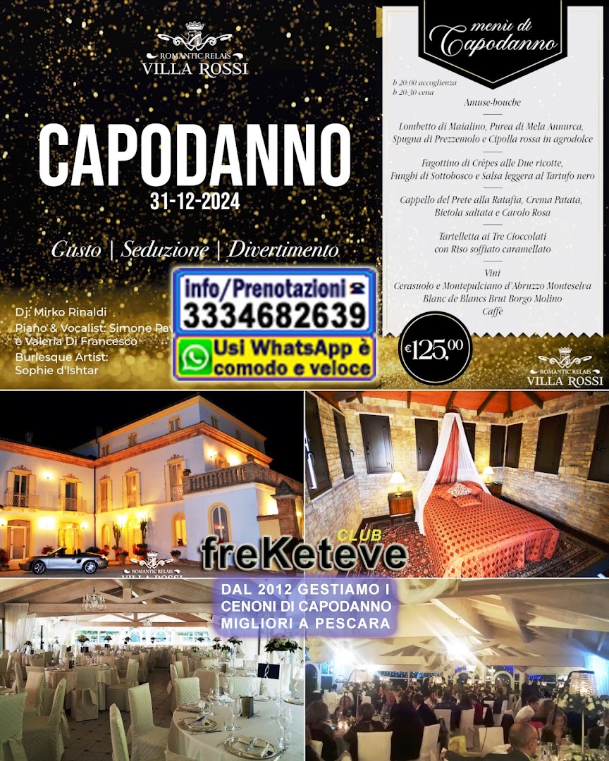 Capodanno a Pescara Eventi Cenone e Ballo Hotel Spettacoli Musica migliori in Abruzzo, Pescara