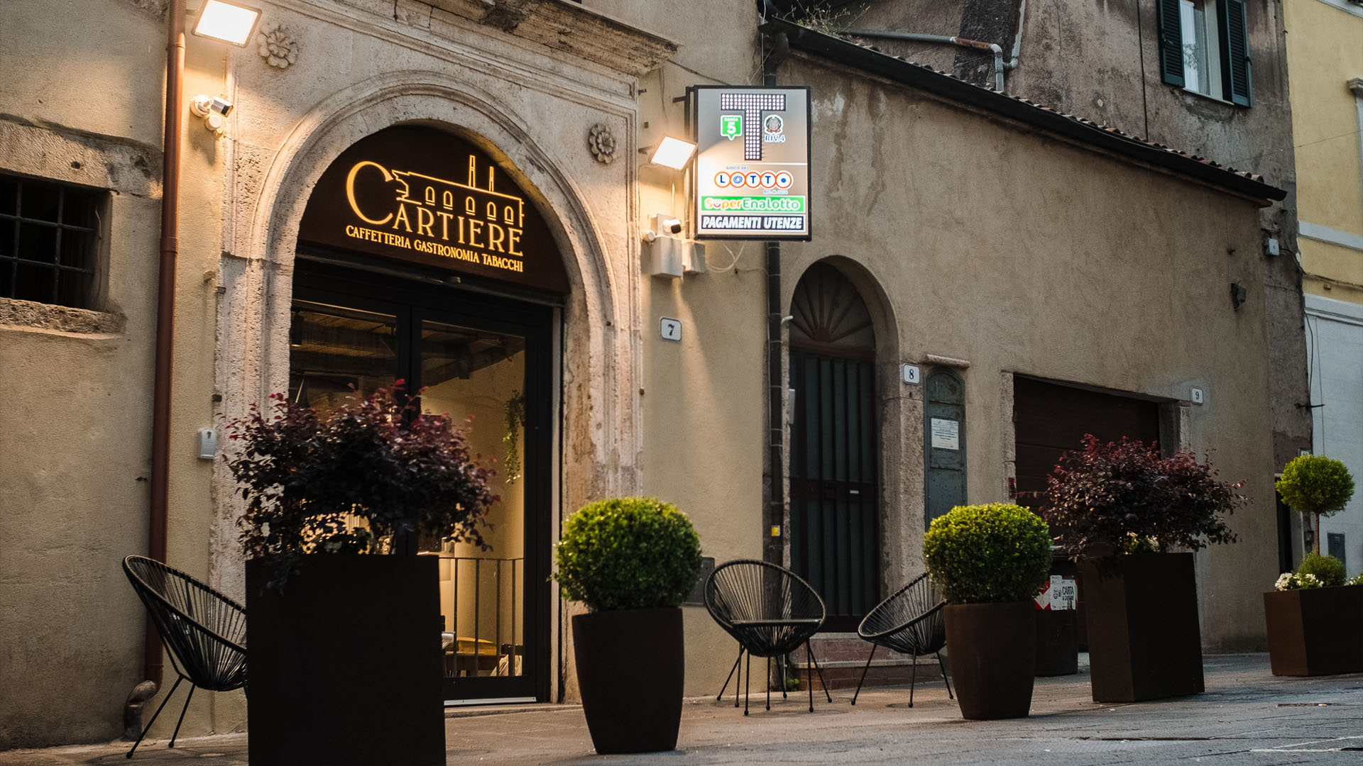 Cartiere - Banco e Cucina