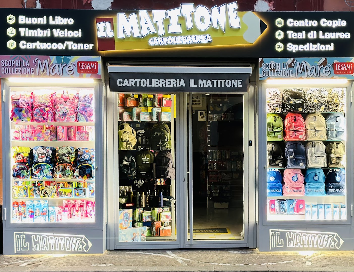 Cartolibreria Il Matitone Cercola, Rivenditore Legami Milano,Timbri Express, Centro Copie, Toner Compatibili, Cercola
