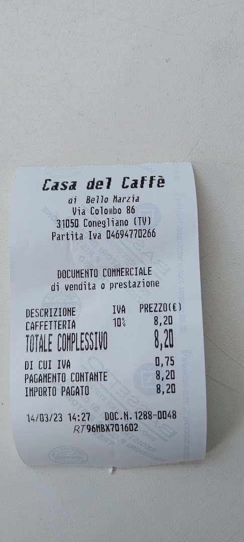 CASA DEL CAFFÈ, Portogruaro