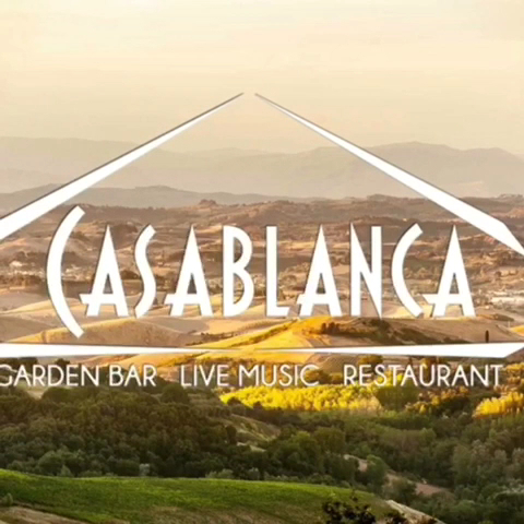 Casablanca garden bar, Montaione