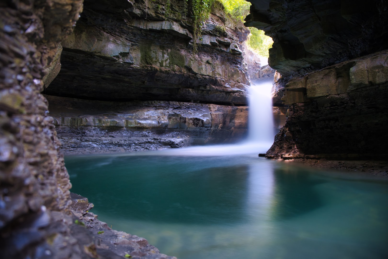 Cascata della Grotta Urlante a Premilcuore