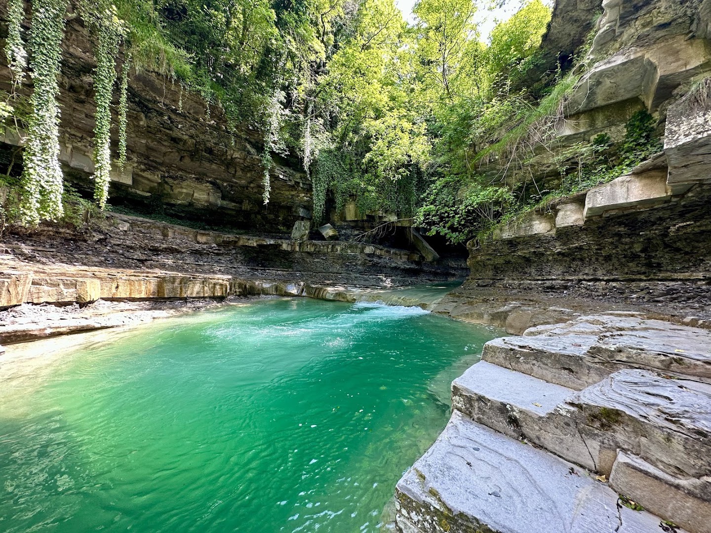 Cascata della Grotta Urlante a Premilcuore