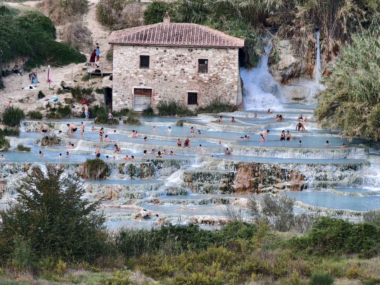 Cascate del Mulino di Saturnia, Manciano