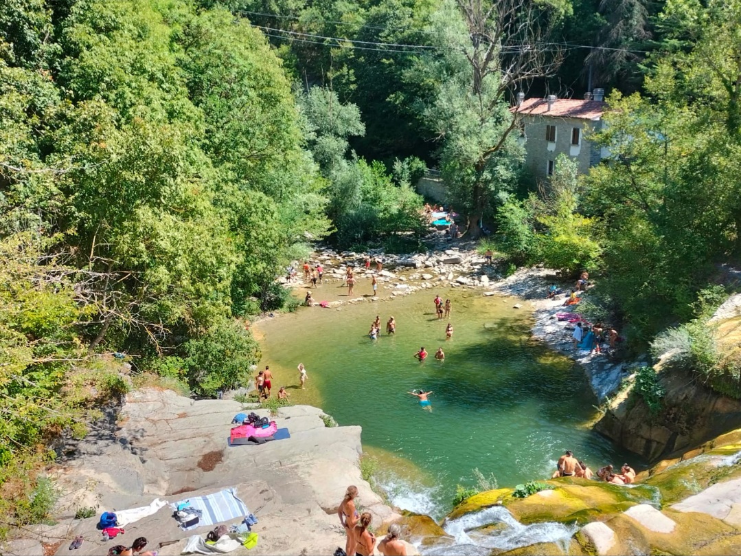 Cascate della Brusia a Bocconi