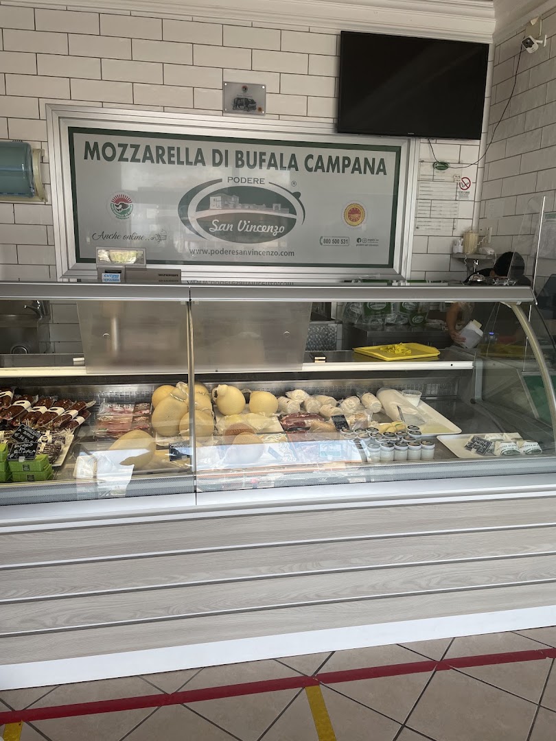 Caseificio Podere San Vincenzo Mozzarella di Bufala Dop, Santa Cecilia