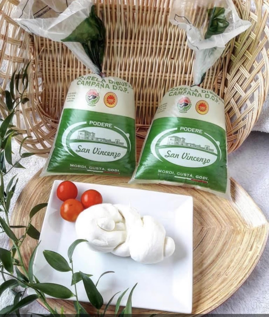 Caseificio Podere San Vincenzo Mozzarella di Bufala Dop