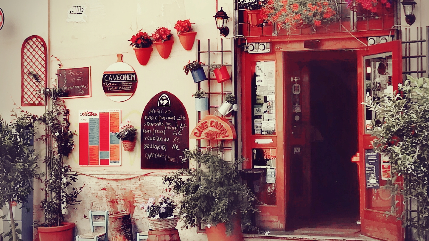 Cave Canem trattoria - pizzeria a Trastevere