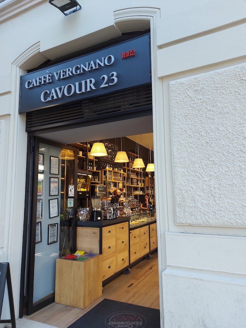 Cavour 23... Caffè Vergnano