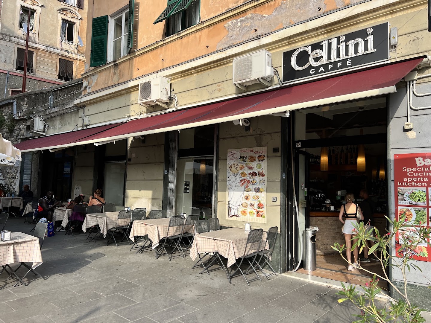 Cellini caffè, Genova