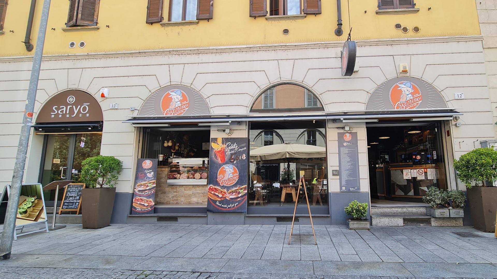Cesarino, Milano