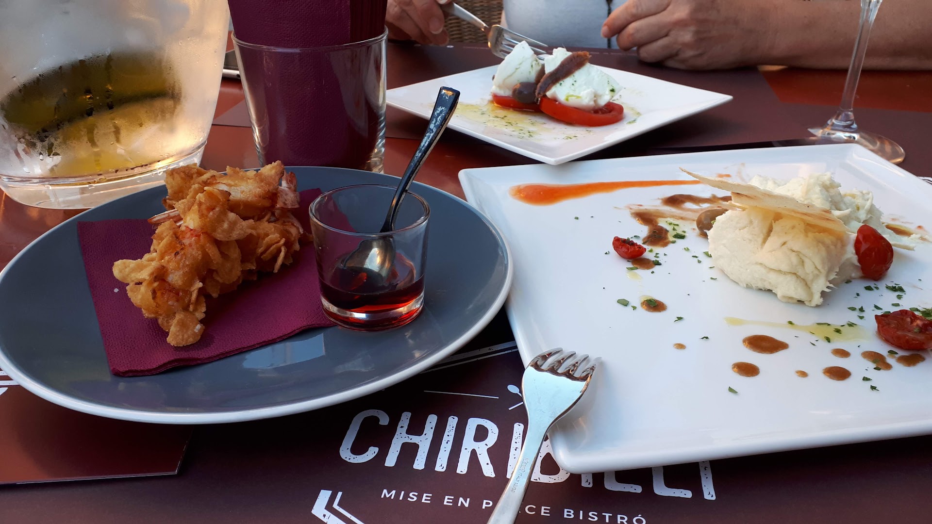 Chiribilli Bistró | Mise en place bistró