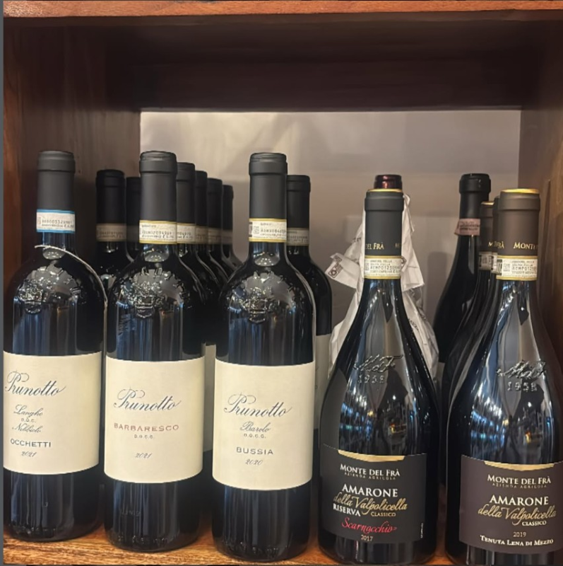 Chirico coffee and wine
