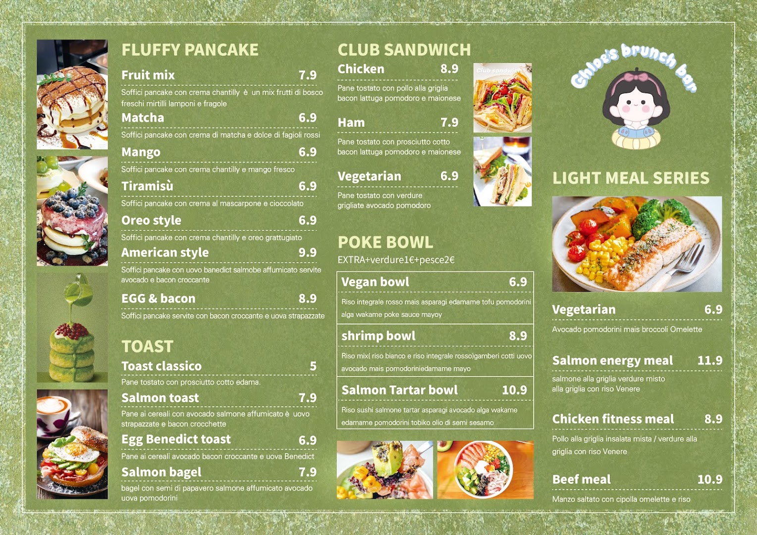 Chloe’ s brunch bar