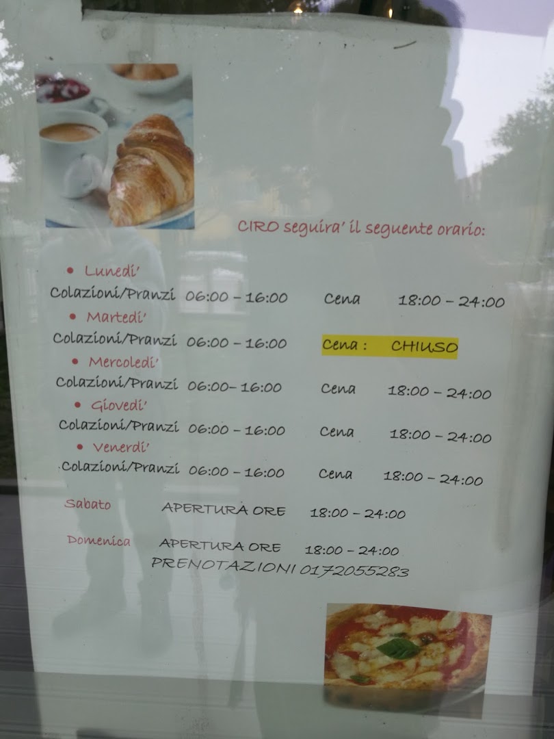 Ciro Pizza Cherasco, Cherasco