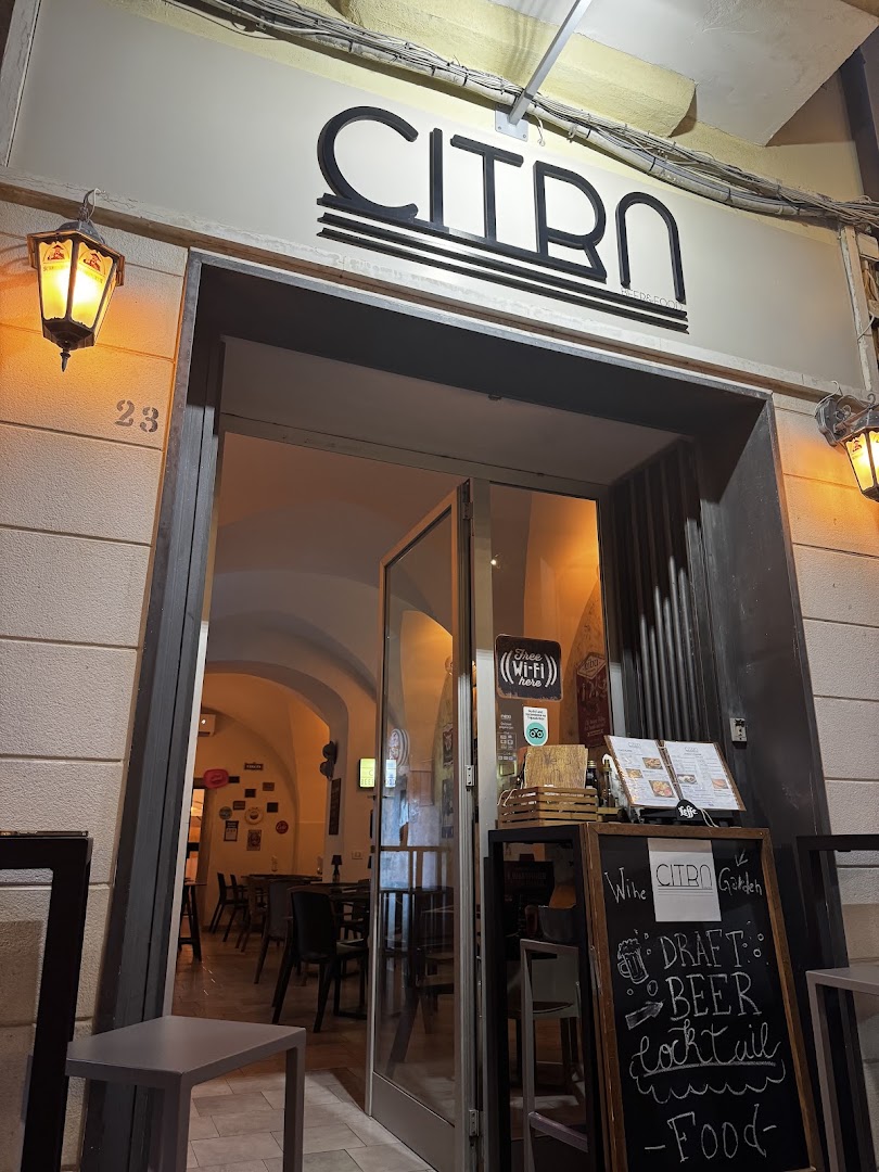 Citra beer & food
