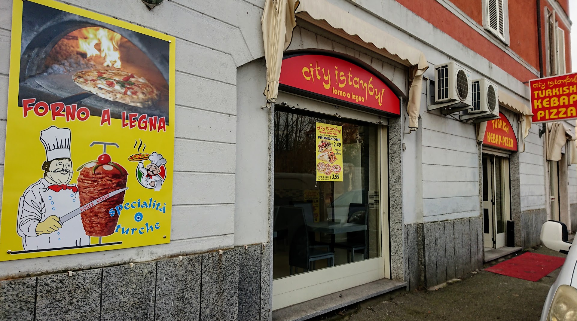 City Istambul Turkish Kebap Pizza