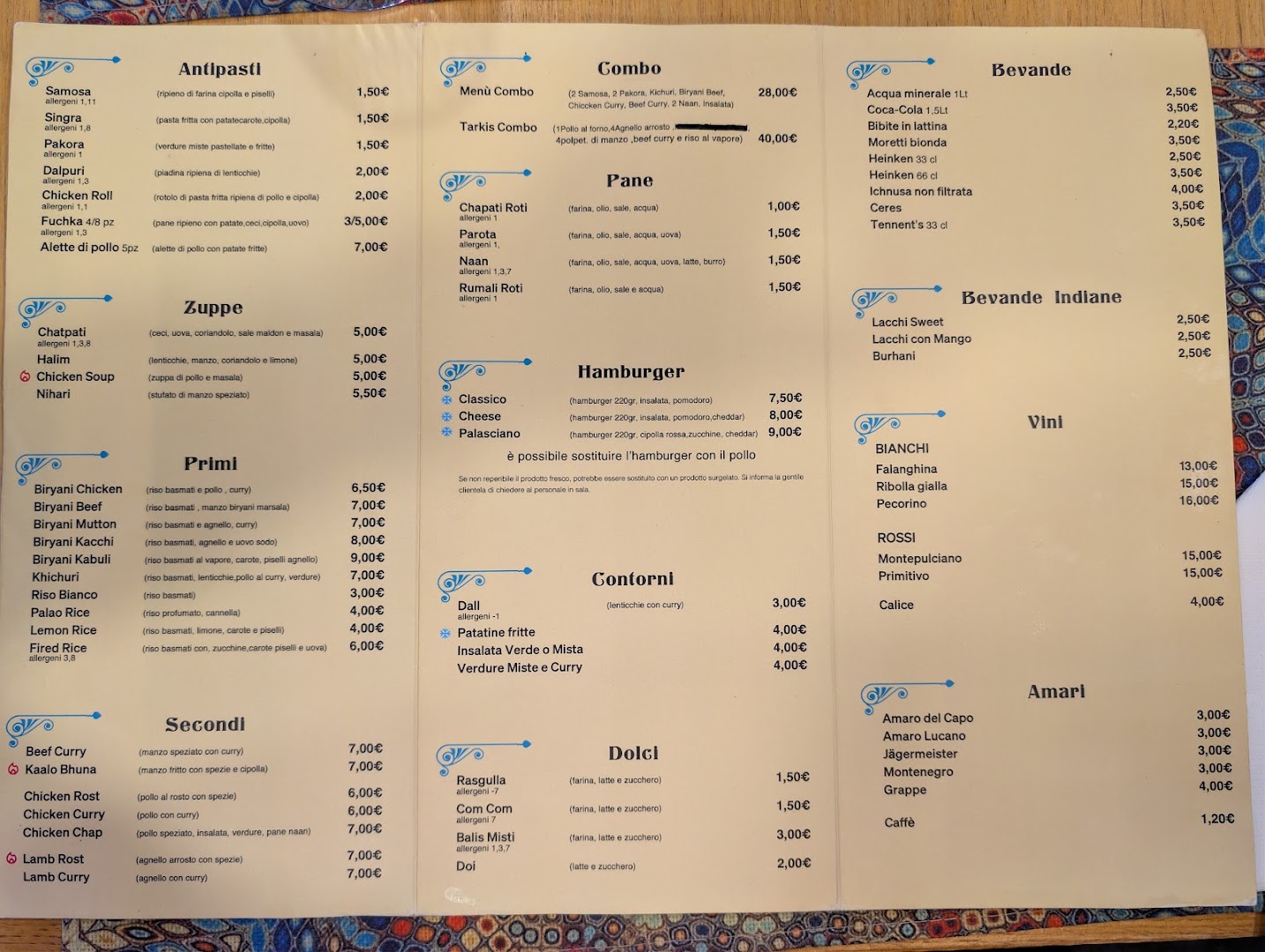 COMBO RISTORANTE, Roma