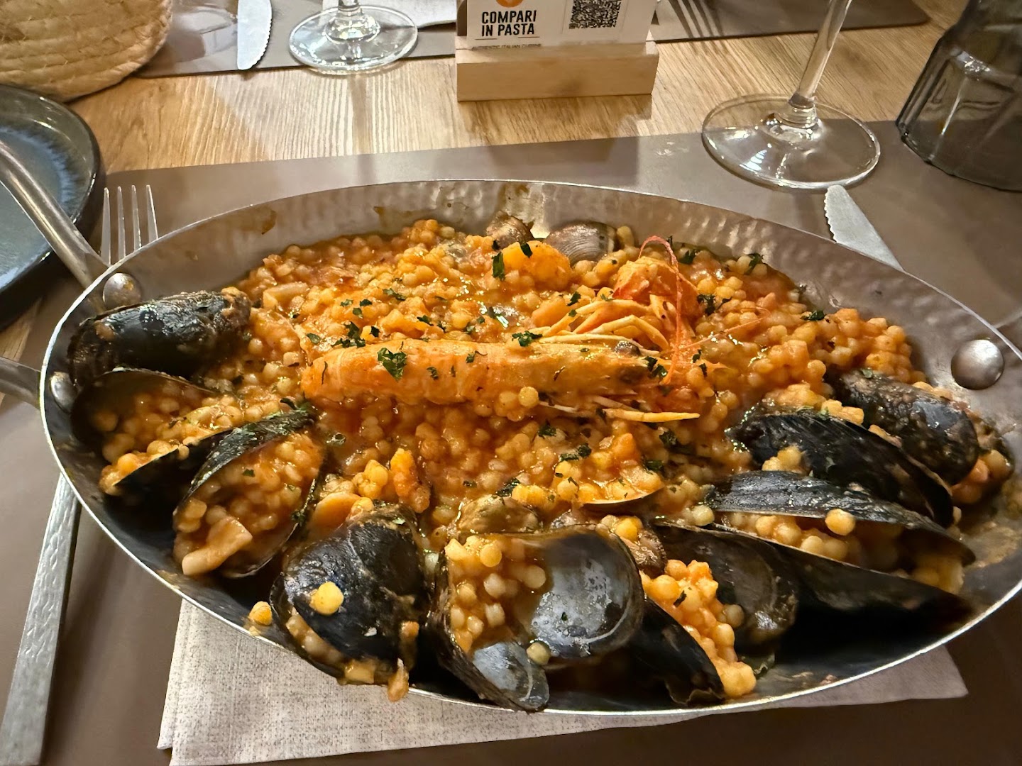 Compari in Pasta