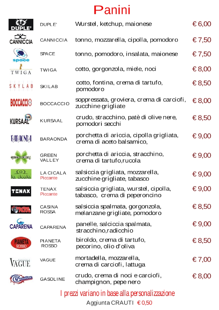 Coyote Pub Paninoteca, Viareggio