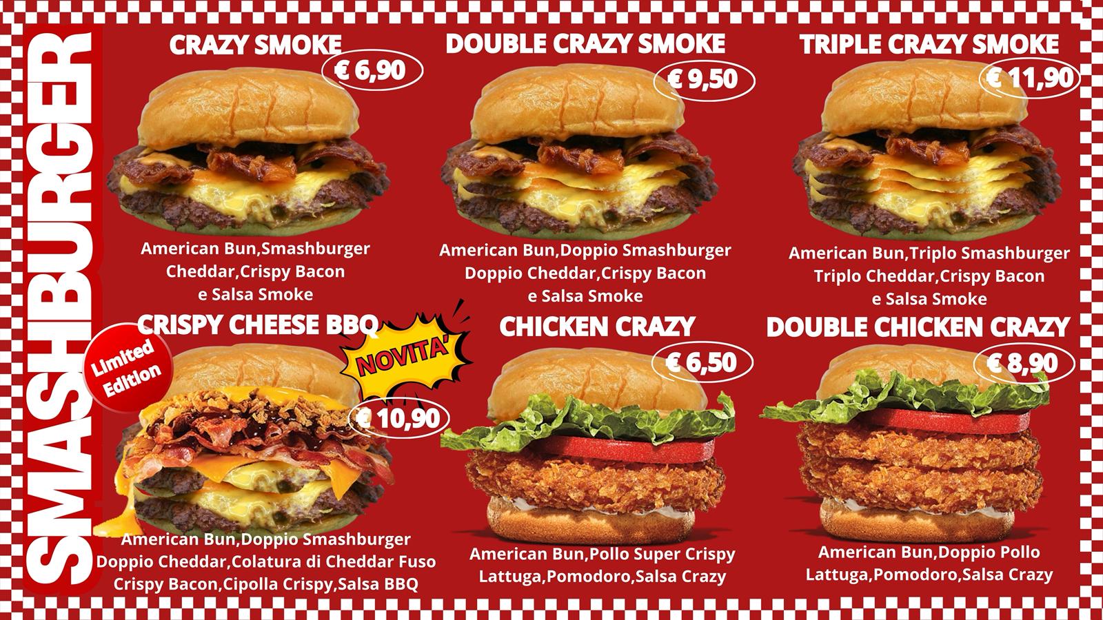 Crazy burger
