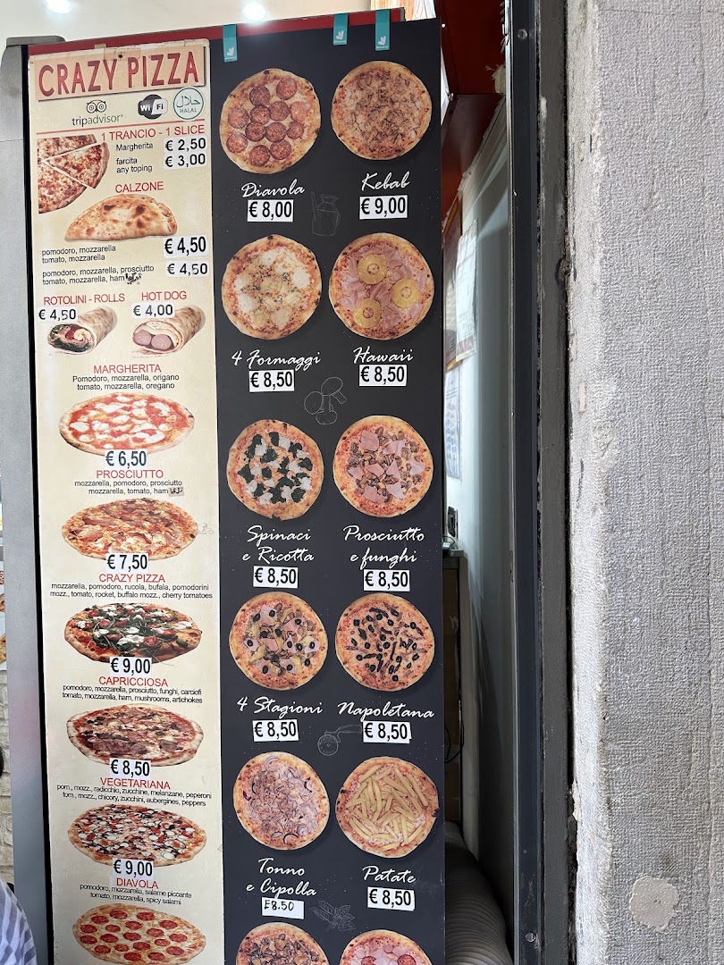 Crazy Pizza (halal pizza)
