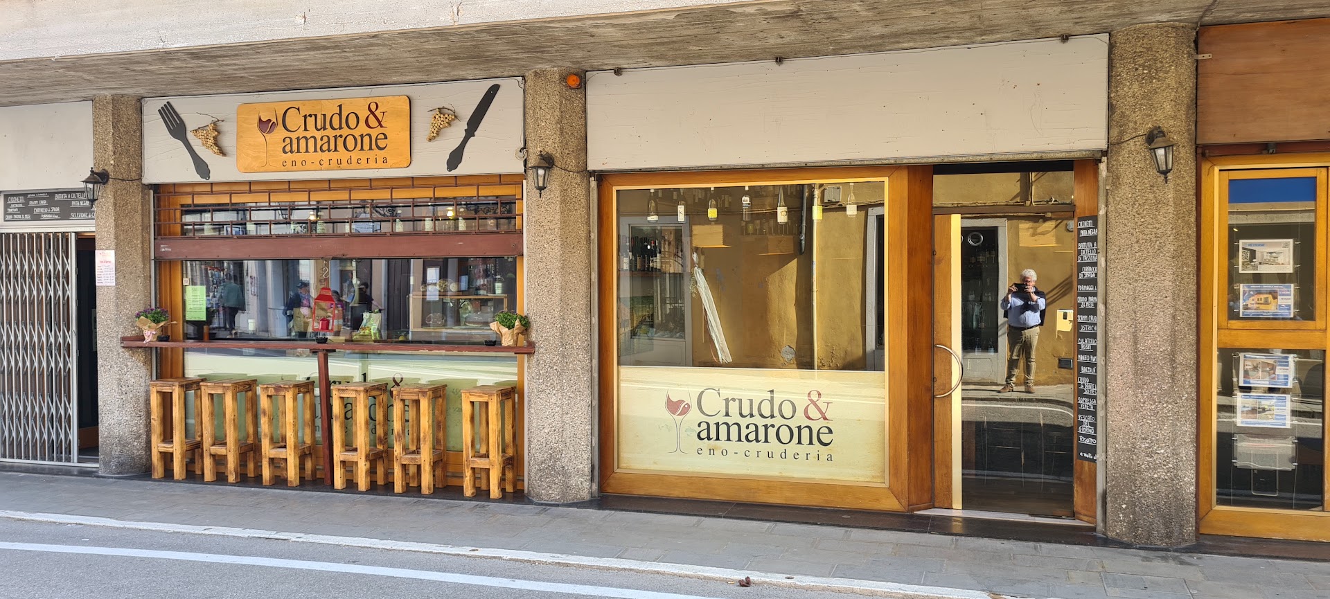 Crudo e Amarone - enocruderia