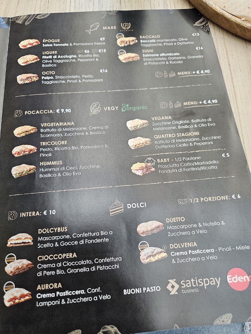 CYBUS - La Focaccia Gourmet - Le Terrazze - La Spezia