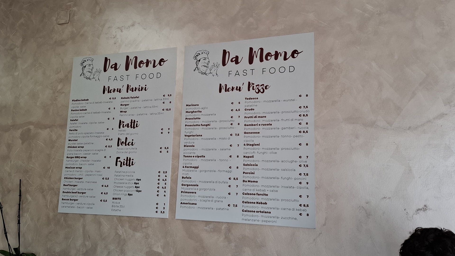 Da Momo, Sanremo