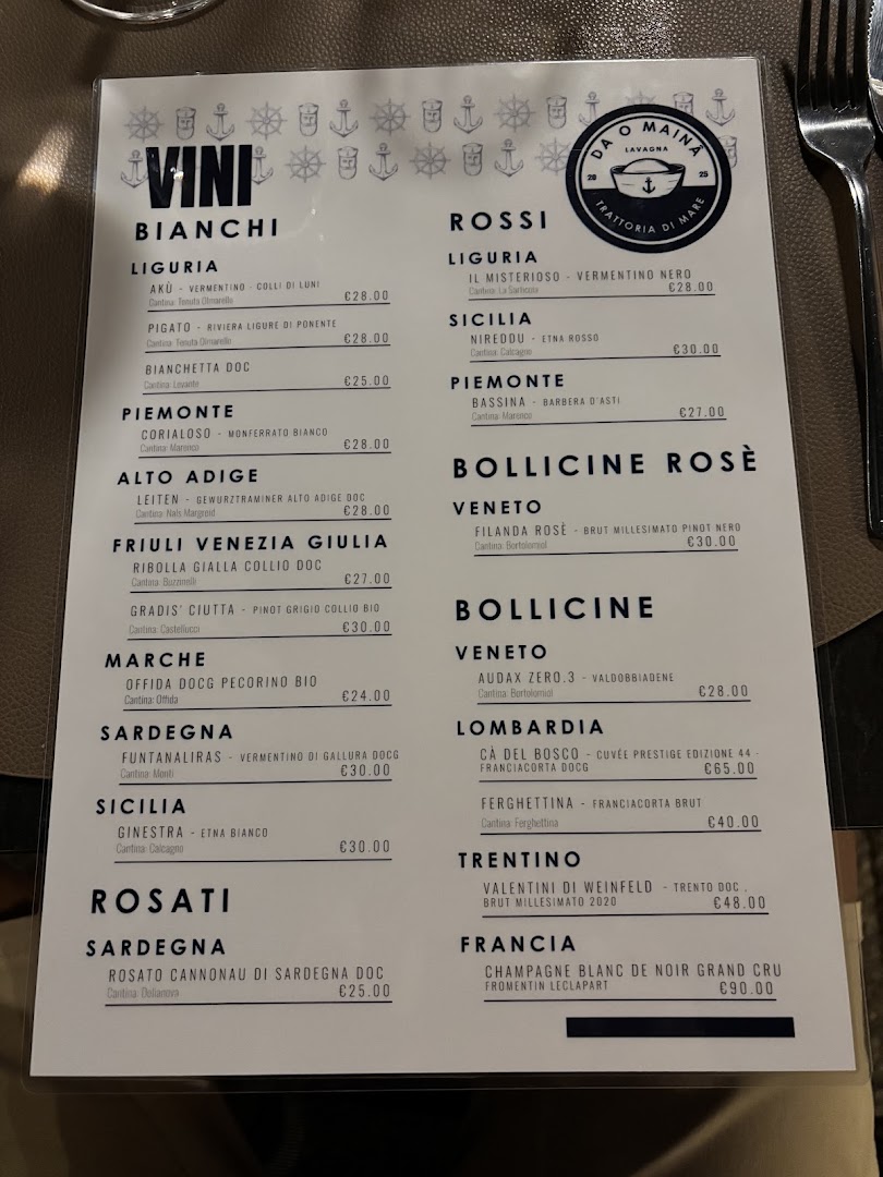 Da O Mainâ - Trattoria di mare
